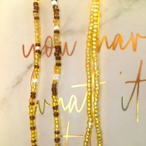 Handmade waistbeads elastic string